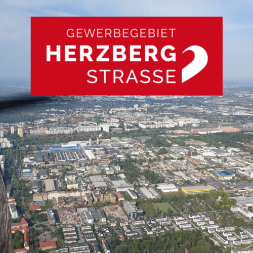 Nachhaltiges Gewerbegebiet Herzbergstraße
