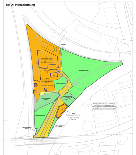 B-Plan f&uuml;r potenziellen Club-Standort Gleisdreieck Leipzig